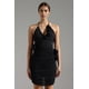 thumbnail image 2 of Vestido Vilina Halter con cuello en V y flores mini para mujer, 2 of 3