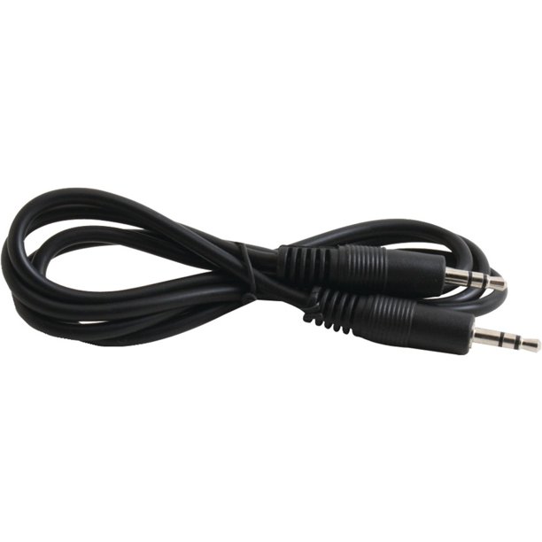 Axis 3.5mm To 3.5mm Stereo Auxiliary Cable, 6ft