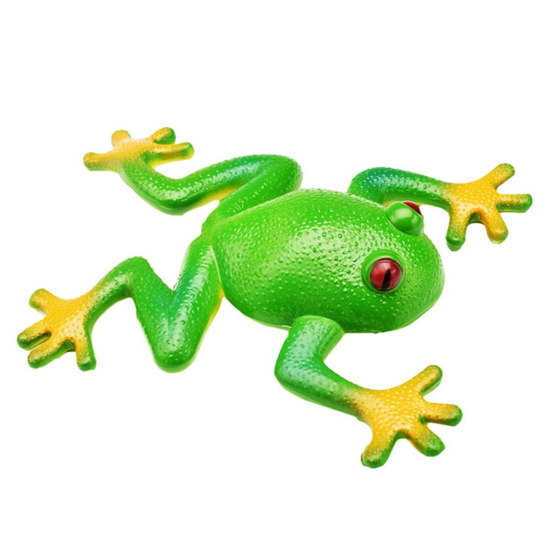 Squishy Decompression Simulation Soft Stretchable Rubber Frog Model  Ornaments Spoof Vent Toys for Children Jokes;Squishy Antistress Simulation  Stretchable Rubber Frog Model Spoof Vent Toys 