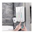 thumbnail image 2 of Dispensador de jabón montado en la pared Loción de ducha Cotainer de gel de champú para baño Inodoro en Office Cafe_/Blanco/ kaili Sencillez, 2 of 5