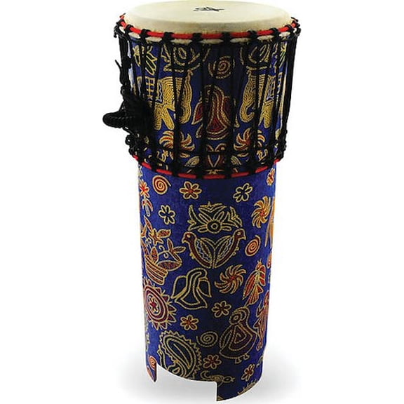 IQ Plus Tribal Series Junior Ngoma Drum  Blue Elephant Design