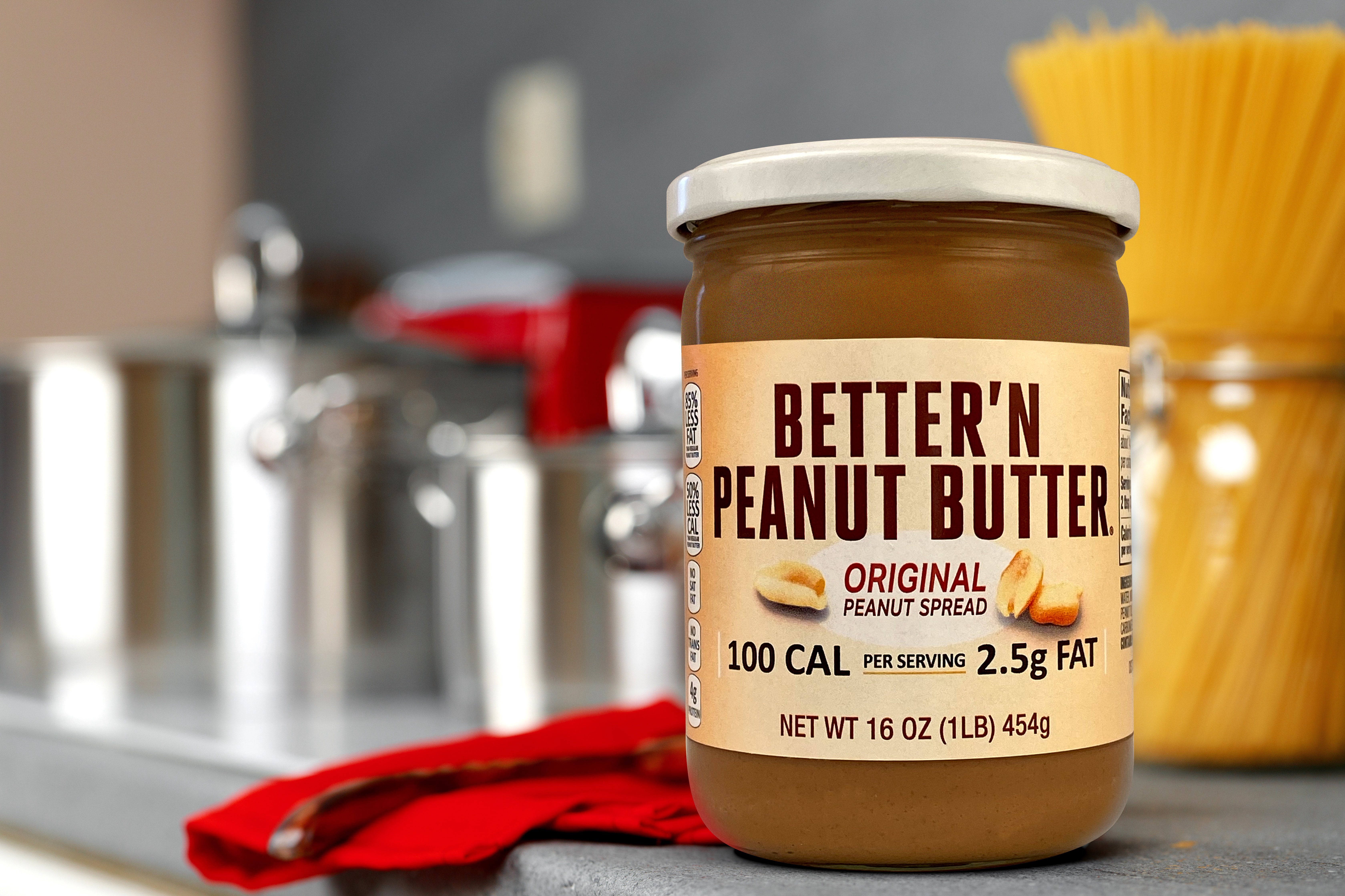 Better'n Peanut Butter Original - 100 Calories, Lower Fat - 16 oz
