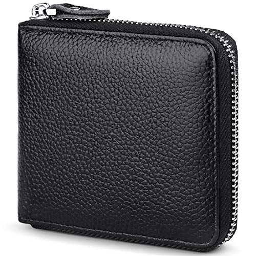 zip up wallet mens