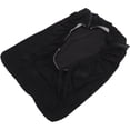 thumbnail image 3 of Rotating Armchair Slipcover Removable Stretch Computer Office Chair Cover Protector Size M (Black), 3 of 8