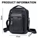 thumbnail image 2 of Bolso de hombro de cuero para hombre, pequeño bolso bandolera para hombre para el trabajo, bolso de mano tipo cartera para hombre, bolso bandolera elegante y multifuncional de cuero, 2 of 8