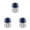 Blue 3PCS, variant on Mini Food Processor Time 250ml Capacity 3 Leaf Sports Cup Energy Saving Deep Wide Bottle Mouth Onion Garlic For Kitchen Use