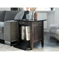 thumbnail image 5 of AFI Nantucket End Table with Charging Station, Espresso, 5 of 5