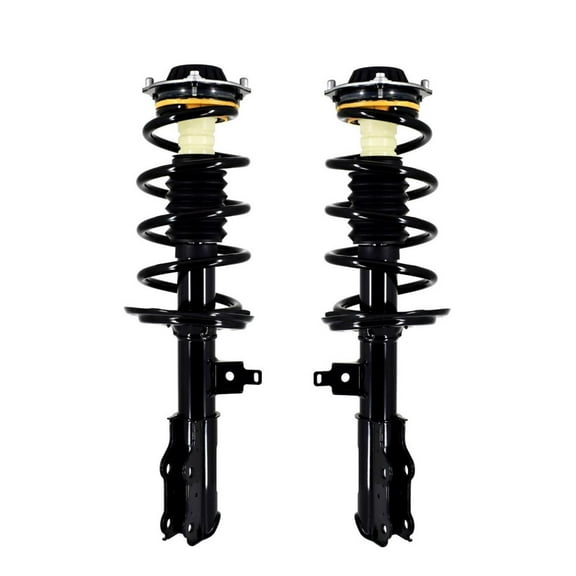 Pair of 2 Front Left-Right Quick Complete Strut-Coil Spring Assembly For 2017-2023 GMC Acadia