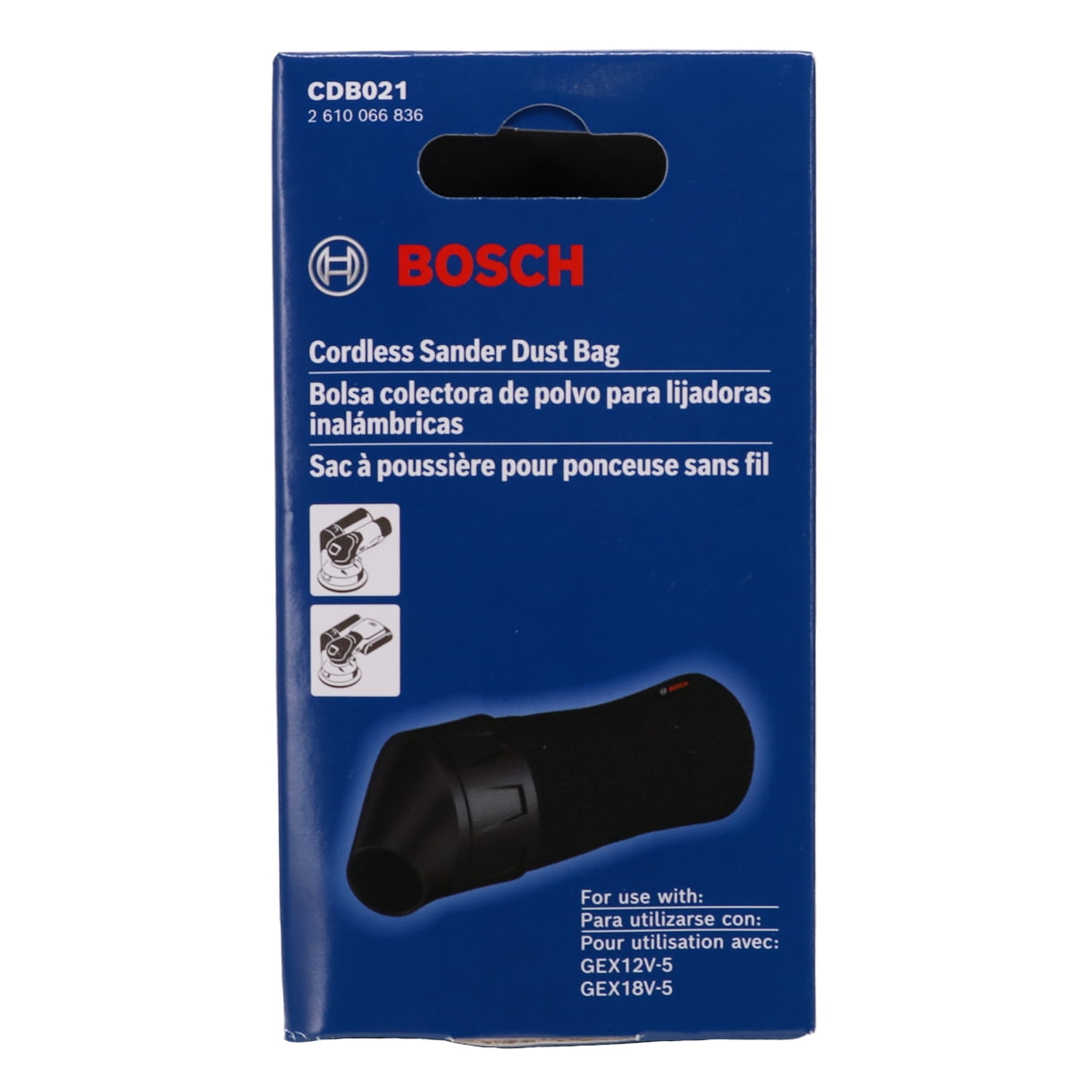 Bosch OEM Dust Bag Replacement - Part #2605411170 For Various Bosch Tools