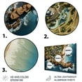 thumbnail image 3 of Designart "Cape Clifton Beaches" Landscapes Metal Art Living Room, 3 of 5