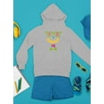 thumbnail image 3 of Don't Forget To Smile! Hoodie Juniors -Image by Shutterstock,  Medium, 3 of 4