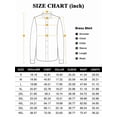 thumbnail image 4 of Youclos Men's Cotton Linen Long Sleeve Button Down Shirt, Casual Regular Fit, 4 of 6