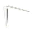 thumbnail image 2 of Hyper Tough 8 inch x 10 inch Shelf Bracket White, 2 of 8