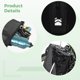 thumbnail image 3 of Bolsa aerodinámica para tubo superior de bicicleta, bolsa para cuadro delantero con correas, poliéster de alta densidad con diseño reflectante, fácil acceso e instalación, ideal para bicicletas de car, 3 of 5