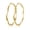gold 50mm, variant on 14K Gold Plated Big Hoop Earrings, 925 Sterling Silver, Hypoallergenic, 30–60mm, Gift for Women