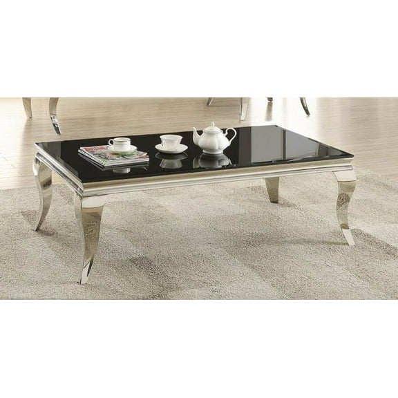 Coaster Home Furnishings 705018 Coffee Table, Black