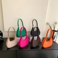 thumbnail image 3 of Bolso elegante de mujer de color sólido, estilo moderno, bolso de hombro con estampado de piedras de verano, 3 of 6