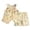 Khaki, variant on mgoYE Toddler Baby Girls Clothes Size 3-4 Years Girls Outfit Cute Pattern Summer Ruffled Sleeve T-Shirt Tops Shorts Clothes Sets