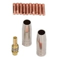 thumbnail image 4 of Gas Nozzle, Easy Installation Perfect Fit Contact Tip Replacement Lightweight  For 15AK MIG MAG Weld, 4 of 8