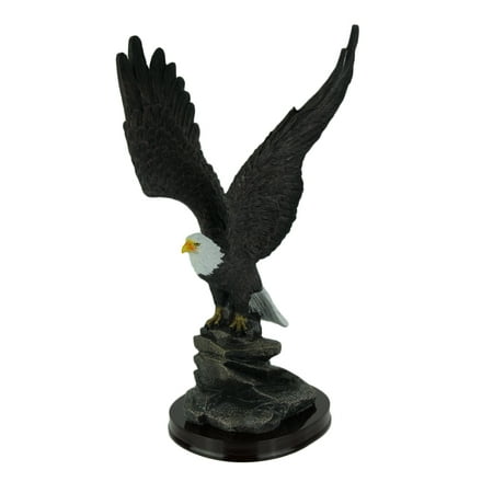 - Victorious Flight Majestic American Bald Eagle Statue