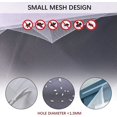 thumbnail image 3 of SHENMO 3 Pack (White, 1.5 x 2m) Mosquito Net Window DIY Self Adhesive Insect Mesh Curtain 51 x 59 Inches with 3 Rolls of Hook Adhesive Tape, Suitable for Multiple Windows, Insect Screen, 3 of 5