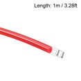 thumbnail image 2 of Uxcell Tubing 1/8" x 1/4" 3.3ft Tube High Temp for Pump Transfer Silicone Rubber  Red 1pcs, 2 of 5