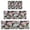Pioneer Flower Floral-3, variant on Pioneer Flower Floral Print Pattern Kitchen Rugs Sets Of 3,Kitchen Runner Rugs Non Skid Washable,Decorative Kitchen Floor Mats for Kitchen,Sink,Laundry,17X30 Inch 17X47 Inch 17X59 Inch
