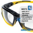 thumbnail image 5 of Sellstrom S70002 XPS530 Safety Glasses-Indoor/Outdoor Hard Coat Yellow and Black Standard, 5 of 9
