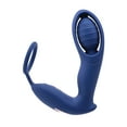 thumbnail image 2 of Zero Tolerance Extra Mile Vibrating Prostate Massager with C-Ring Blue, 2 of 5