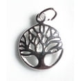 thumbnail image 2 of 6 Qty. Tree of Life Charm .925 Sterling Silver by JensFindings, 2 of 2