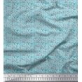 thumbnail image 1 of Soimoi Velvet Fabric Dots Shirting Printed Craft Fabric by The Yard 58 Inch Wide, 1 of 1