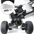 thumbnail image 3 of Protección de chasis de Acero inoxidable Hugo para Axial RXB10 1:10 RC crawler accesorios, 3 of 10
