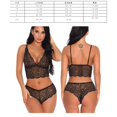 thumbnail image 4 of Mujer Europea Y Americana Ropa Interior Sin Anillos De Acero Sexy V Profundo Encaje Anti-Aplastamiento Sujetadores Reunión Y Concentración Hermosa Espalda XZXJ, 4 of 5