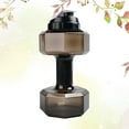 thumbnail image 1 of OULII Sports Dumbbell Water Kettle Portable Plastic Black 1Pc Back to School, 1 of 4