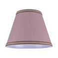 thumbnail image 2 of Aspen Creative Corporation 9'' Faux Linen Textured Fabric Empire Lamp Shade, 2 of 4