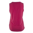 thumbnail image 2 of Women's Plus Size Sleeveless Keyhole Tank-PH-1X, 2 of 4