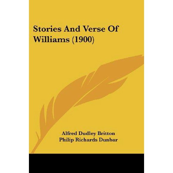 Stories and Verse of Williams (1900)
