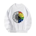 thumbnail image 2 of Sudadera para Mujer Activewear Casual Sudadera con Cuello Redondo para Calle Otoño XL Yuyangstore Camisa de entrenamiento, 2 of 7