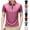 Hot Pink, variant on Dovford Mens Zipper Polo Shirts Short Sleeve Moisture Wicking Outdoor Golf Shirt Collared Athletic Tennis Polo 2025