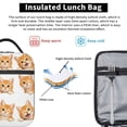 thumbnail image 5 of Cute Cat Faces Lunch Bag Portable Thermal Lunch Box for Men and Women, 5 of 6