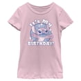 thumbnail image 1 of Camiseta Fifth Sun Disney Lilo & Stitch Angel Birthday Girl, 1 of 4