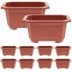 thumbnail image 1 of KAKOWELY 10 maceteros de plástico para balcón, para el hogar, para plantar verduras., 1 of 5