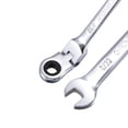 thumbnail image 3 of Unique Bargains 9/32' Flex-Head Ratcheting Combination Wrench SAE 72 Teeth 12 Point Ratchet Box Ended Spanner Tools, 3 of 5