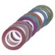 thumbnail image 4 of 14 rollos de cinta adhesiva brillante de 1 mm para decoración de uñas, juego de calcomanías para manicura, herramienta de bricolaje para mujeres (14 colores), 4 of 7