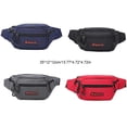 thumbnail image 4 of Guardurnaity Riñonera de lona, ​​portátil, ajustable, multibolsillo, hebilla anticorrosiva, impermeable, inodoro, para tipo externa riñoneras Azul Guardurnaity AP012477-01, 4 of 6