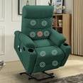 thumbnail image 1 of UWR-Nite Power Lift Recliner Chair, Electric Recliner Lift Chair with Massage and Heat for Elderly with 2 Cup Holders, 2 Side Pockets, USB Ports for Living Room, 1 of 6