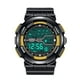 thumbnail image 1 of Reloj deportivo para hombre, relojes de moda para hombre, reloj de pulsera deportivo de goma con cronómetro digital LCD y fecha, reloj de PU, 1 of 2