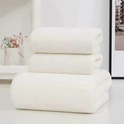 Meitianfacai Soft Linen Premium 3 Pc Towel Set 1 Bath Towel 1 Hand Towel 1 Washcloth Cotton Towels For Bathroom Towel Set For Adults-Highly Absorbent And Towel Set