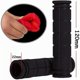 thumbnail image 2 of Empuñadura de manillar oso de fresa 2 pares de goma 22 mm negro rojo, 2 of 5