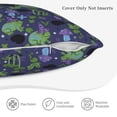 thumbnail image 5 of Bingfone Magic Toads in Hats Linen Throw Pillow Covers Cushion Case Pocket Button Vintage Farmhouse Pillowcase-18"x18", 5 of 9